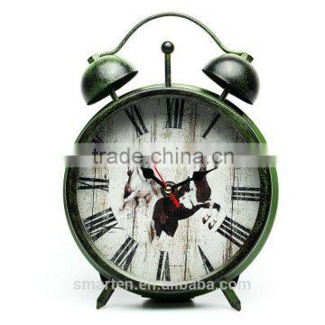 Metal Kitchen Quartz Anlog Wall Clock Fancy Design photo-3
