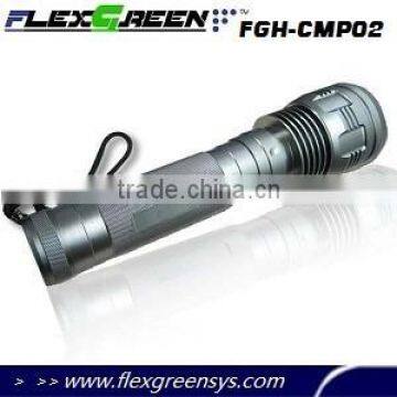 rechargeable 18650 hard anodization 24W HID camping flashlight