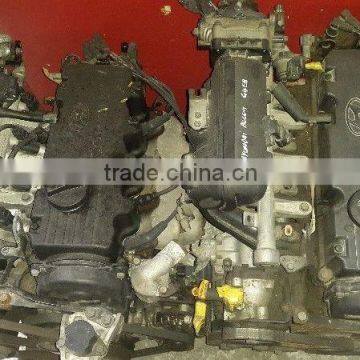 USED ENGINE COMPLETE GASOLINE G4EB EURO-3-4 ASSY-SUB SET FROM MOBIS 2000-2006 MNR