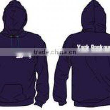 Blue Fleece Hooded Jacket