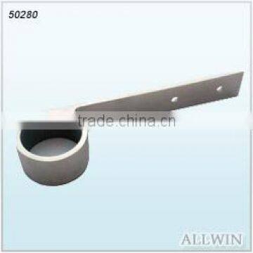 Stainless Steel Floor Foot Railing Bracket photo-2