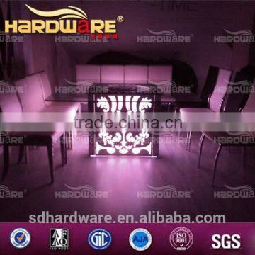 Foshan Banquet and Wedding Led Light Bar Table and Chairs Led Wedding Table photo-6