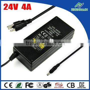 New 96W 24V 4A AC power adapter charger for Jebao WP60 Wave Maker