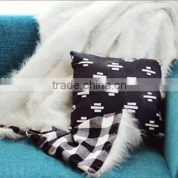 HSTH053 Long Pile Faux Fur Blanket