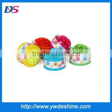 New wholesale round shape tin gift box TH-01