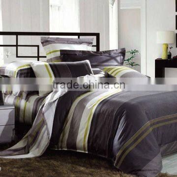 pure cotton printed bedding set,king/queen/twin size,60s 300 thread