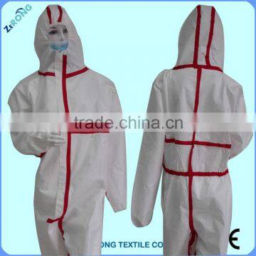Factory price medical non woven oil resistant coverall