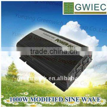 1000W Modified sine wave power inverter dc 12v ac 220v