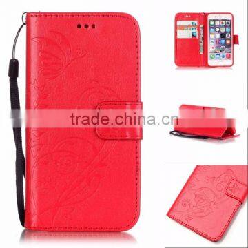 Mobile Phone Cover PU Wallet Leather Case for Iphone 6S 4.7'' 5.5'' Phone Case photo-4