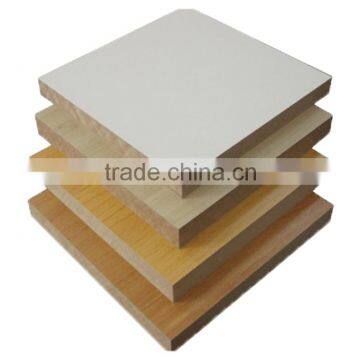 double sided melamine fibreboard type mdf panel