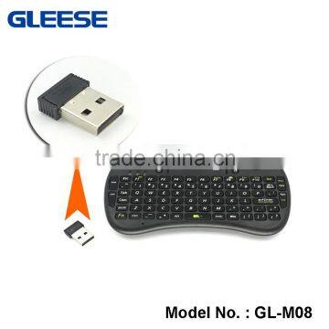 Gleese 2.4G Mini Handheld Wireless Keyboard With Universal Remote Control For Android Smart TV photo-3