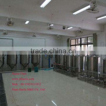 3BBL beer brewing system, beer brewery plant, boiling kettle, fermentation tank,Beer equipment for hotel or restaurant