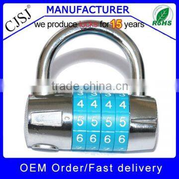 High Security Colorful luggage password lock