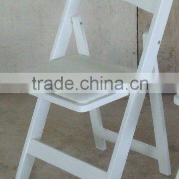 commercial white folding chair