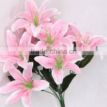 Quality Cheapest flower wedding bouquet peruvian lily