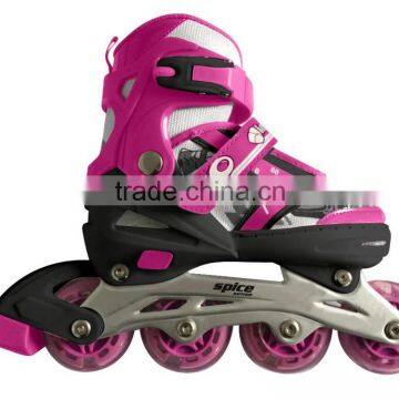 Kids Size Adjustable Inline Skates Flashing Roller Skates XMBT-8806 photo-5