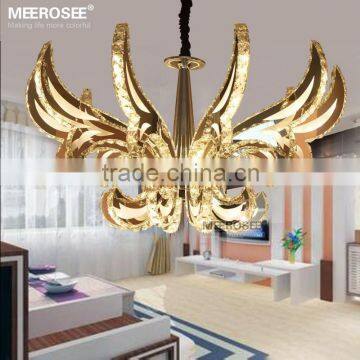 High Quality Rustproof Stainless Steel Crystal Chandelier Modern LED Chandelier Lights Fixture MD81734-L10