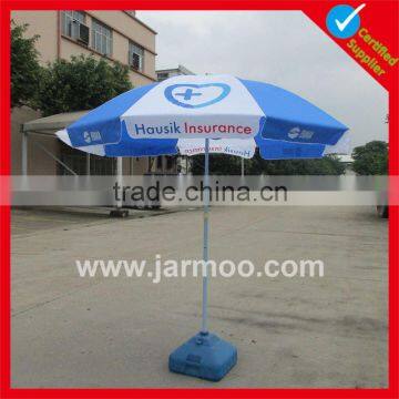 Garden decorations small moq advertising polyester fabric umbrella