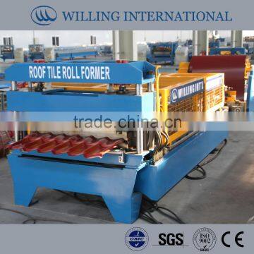 glazed tile roll forming machine WILLING Company