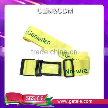 Luggage Strap With Name Card