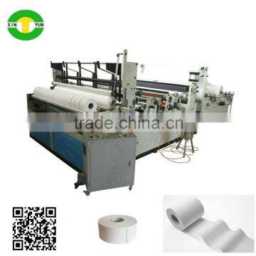 High speed and hot seling full automatic jumbo rolls toilet paper making machine