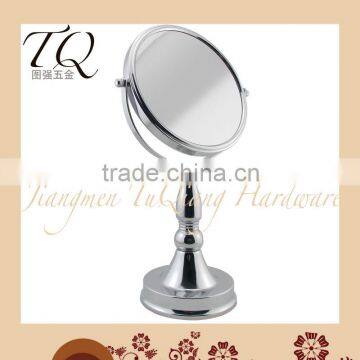 Elegant double-sided desktop magnifying mirror