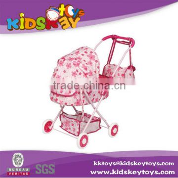 Hot sale Doll Trolly, Baby iron cart,kid doll toy