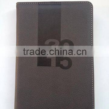 2014 high quality office stationary PU leather notebook