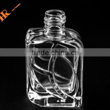 Leaf Shape Nail Polish bottle empty glass bottle 15ml