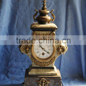 moden brass clock