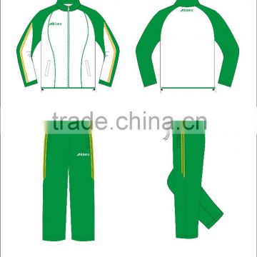 New cheap Quick Dry Sportswear Set Zip Tracksuit With Custom Print