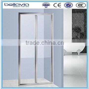 folding bath screen black framed shower doors 6493