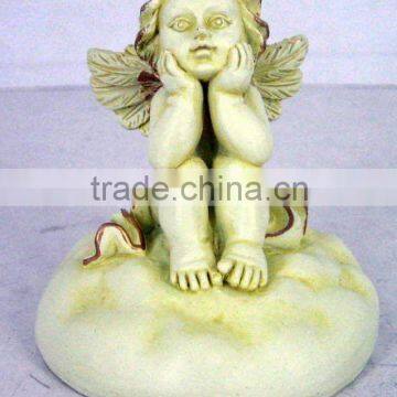 polyresin angel figure