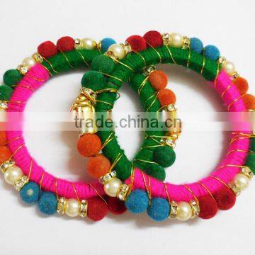 Gujrati Garba Dance Wear Women's Bangle Bracelet Jewelry