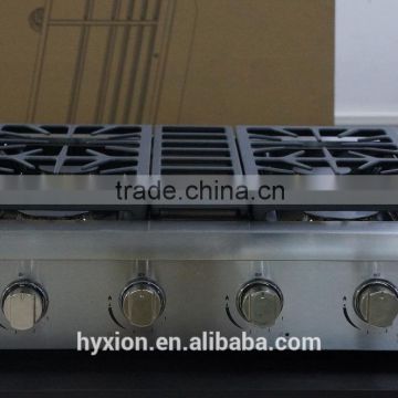 Hyxion heavy duty norman cooktops 30 inch cooktop gas