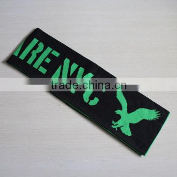 CUSTOM-MADE ACRYLIC SPORT TEAM SCARF KNIT PATTERN