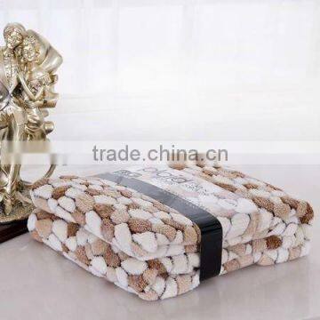 3D print coral fleece blanket with luxury packing