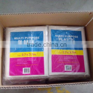 All Sizes Plastic Dust Sheet