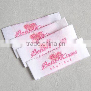 Colorful Collar Woven Label With Both Folds for Girls 's Dresses photo-4