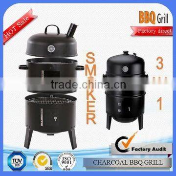 New Products outdoor round bbq somker sale