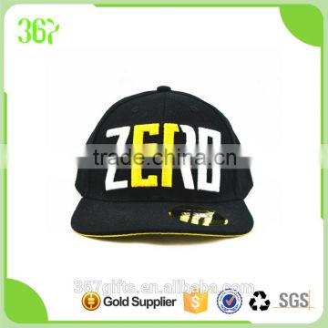 Hot Selling Snapback Hiphop Baseball Cap with 3D Embroidery