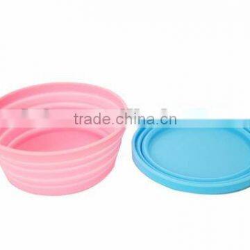 Food Grade silicone folding bowl