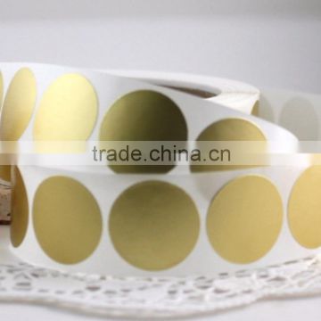 High resistance gold foil induction seal liner in roll