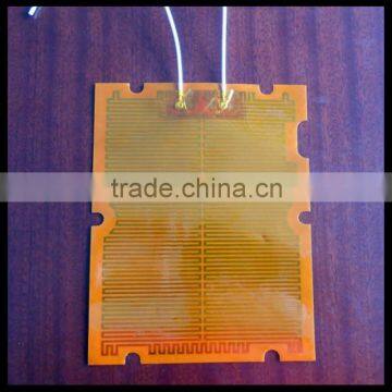 Electrothermal polyimide film heating element