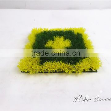 hot sale artificial plastic topiary grass carpet for home and garden decoration