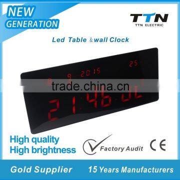 Hot Sale 1.8 Inch Led Clock With Temperature and Week Display photo-2