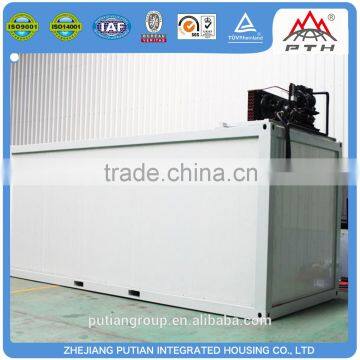 High quality temporary PU sandwich panel cold storage room price