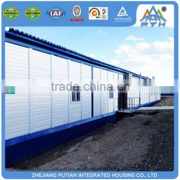 Commercial quickly assemble security door prefabricated container house