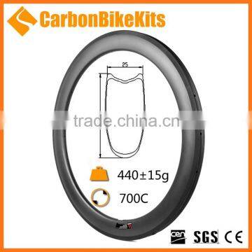 CBK 25mm wide 60mm wide U shape 700c road road bicycle cycle rim tubular