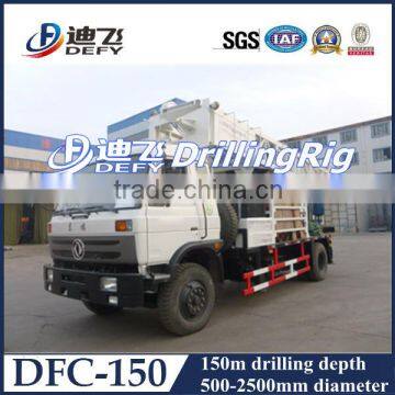 Dfc-150 150m Truck Mounted Reverse Circulation Used Water Well Drilling Machine Price